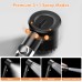 MEKO Hard Water Filter Shower Head with 15 Stage Filter, 3+1 Spray Jet Modes High Pressure Shower Head and 1.5m Hose, Handheld Massage Shower Filter for Residual Chlorine Remove (Black)